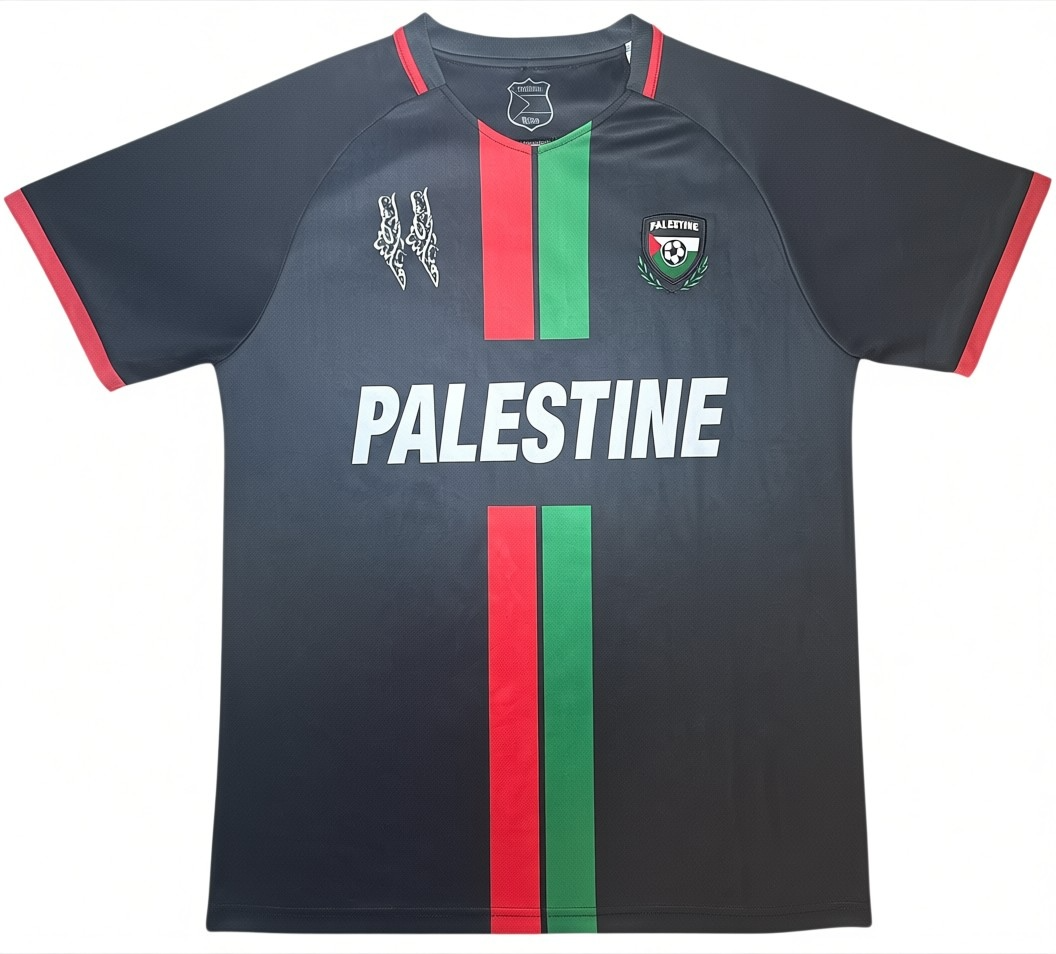 Palestine Stripe Jersey – Black