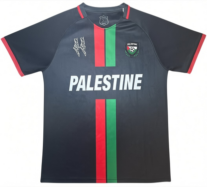Palestine Stripe Jersey – Black