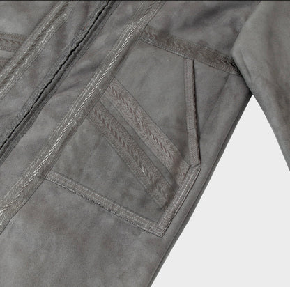 Traditional Hooded Farwa – Grey