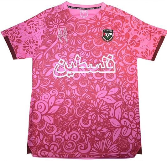 Palestine Floral Jersey – Pink