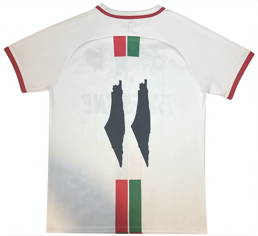 Palestine Stripe Jersey – White