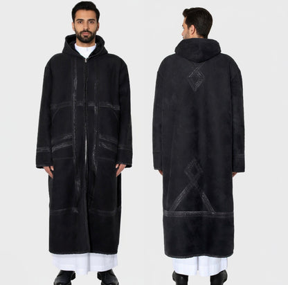 Traditional Hooded Farwa – Black